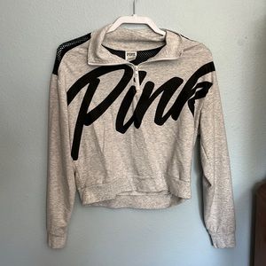 PINK VS long sleeve shirt with netting